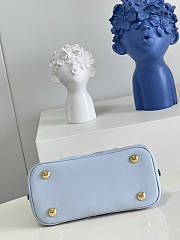 Louis Vuitton LV Alma BB Blue Size 24.5 x 18 x 12 cm - 4