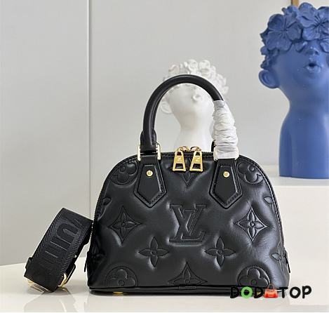 Louis Vuitton LV Alma BB Black Size 24.5 x 18 x 12 cm - 1