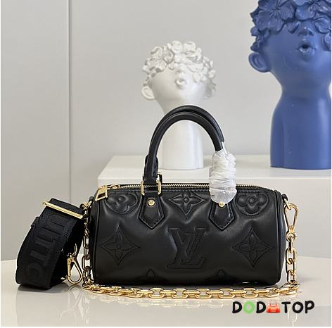 Louis Vuitton Papillon BB Black Size 20 x 10 x 10 cm - 1