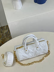 Louis Vuitton LV Wallet On Strap Bubblegram White Size 20 x 12 x 6 cm - 5