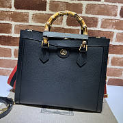 Gucci Diana Medium Tote Bag Black Size 35 x 30 x 14 cm - 1