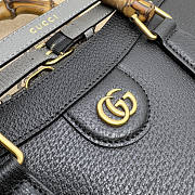 Gucci Diana Medium Tote Bag Black Size 35 x 30 x 14 cm - 6