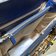 Gucci Diana Medium Tote Bag Blue Size 35 x 30 x 14 cm - 4