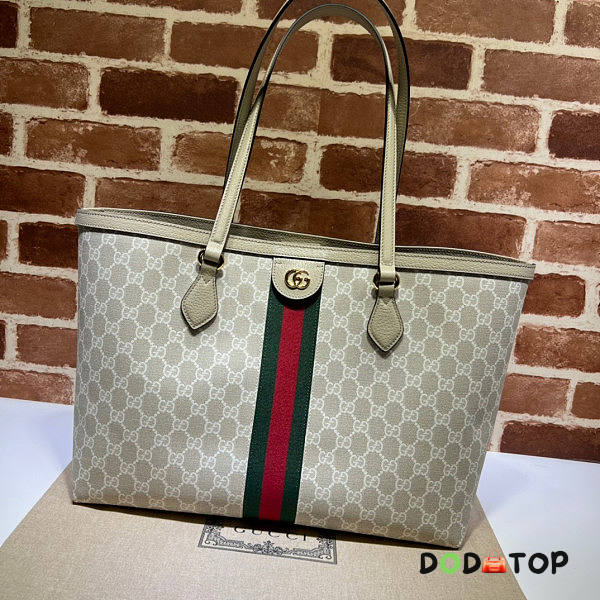 Gucci Ophidia Medium Tote With Web 02 Size 38 x 28 x 14 cm - 1