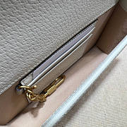 Gucci Diana Mini Bag With Bamboo White Size 19 x 11 x 5 cm - 6