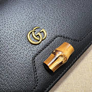 Gucci Diana Mini Bag With Bamboo Black Size 19 x 11 x 5 cm - 6