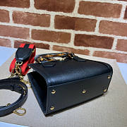 Gucci Diana Mini Tote Bag Black Size 20 x 16 x 10 cm - 5