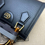 Gucci Diana Mini Tote Bag Black Size 20 x 16 x 10 cm - 3