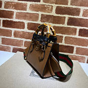 Gucci Diana Mini Tote Bag Brown Size 20 x 16 x 10 cm - 3