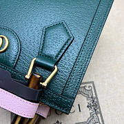 Gucci Diana Mini Tote Bag Green Size 20 x 16 x 10 cm - 3