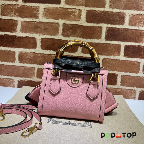 Gucci Diana Mini Tote Bag Pink Size 20 x 16 x 10 cm - 1
