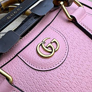 Gucci Diana Mini Tote Bag Pink Size 20 x 16 x 10 cm - 6