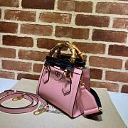 Gucci Diana Mini Tote Bag Pink Size 20 x 16 x 10 cm - 4