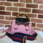 Gucci Diana Mini Tote Bag Pink Size 20 x 16 x 10 cm - 3