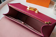 Louis Vuitton Twist One Handle Pink Pm Size 17 x 25 x 11 cm - 4