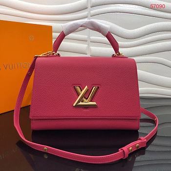 Louis vuitton Twist One Handle MM Orchidee Pink Size 29 cm