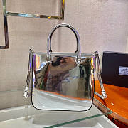 Prada Large Brushed Leather Tote Size 24 x 22 x 6 cm - 5