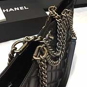 Chanel Dallas Calfskin Shopping Bag Black Size 34  - 2