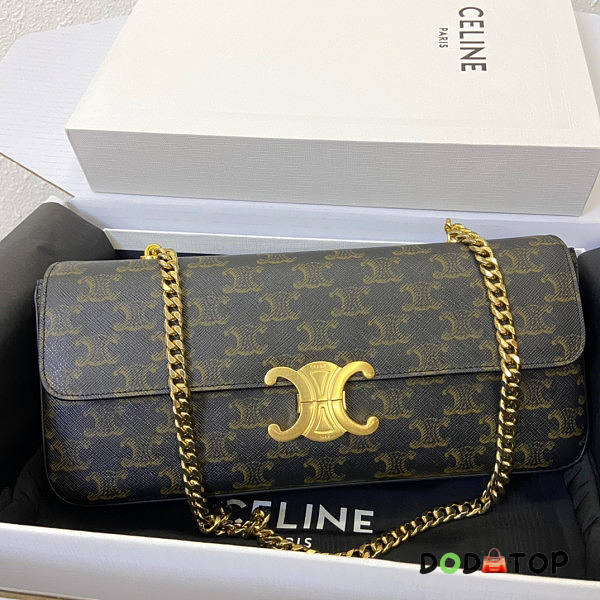 Celine Chain Bag Triomphe Size 33 x 13 x 5 cm - 1