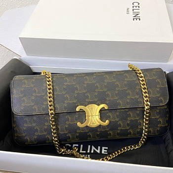 Celine Chain Bag Triomphe Size 33 x 13 x 5 cm