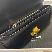 Celine Chain Bag Triomphe Black Gold Hardware Size 33 x 13 x 5 cm - 6