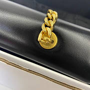 Celine Chain Bag Triomphe Black Gold Hardware Size 33 x 13 x 5 cm - 2