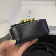 Celine Mini Triomphe Black Size 11 x 8 x 4 cm - 4