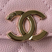 Chanel Clutch With Chain Pink Size 9.5 x 13 x 6 cm - 6