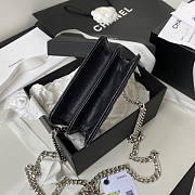 Chanel Clutch With Chain Black Size 9.5 x 13 x 6 cm - 3