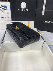 Chanel Large Flap Bag Black Size 18 x 27 x 8 cm - 3