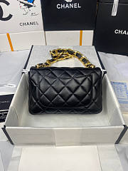 Chanel Large Flap Bag Black Size 18 x 27 x 8 cm - 4