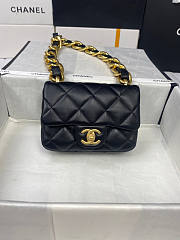 Chanel Mini Flap Bag Black Size 13 x 17 x 6 cm - 1