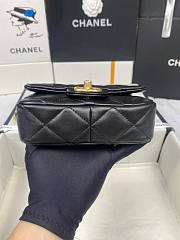 Chanel Mini Flap Bag Black Size 13 x 17 x 6 cm - 2
