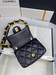 Chanel Mini Flap Bag Black Size 13 x 17 x 6 cm - 3