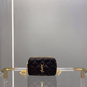 YSL Becky Double-Zip Pouch In Quilted Lambskin Size 19 x 11 x 5 cm - 1