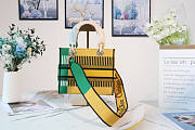 Dior Medium Lady D-Lite Bag Size 24 x 20 x 11 cm - 5