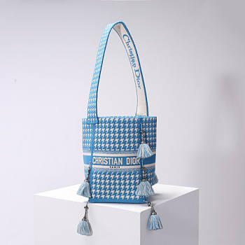 Dior D-Bubble Bucket Bag Size 16 x 25 x 16 cm
