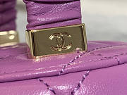 Chanel Vanity Case Purple Size 11 x 11.5 x 9.5 cm - 2