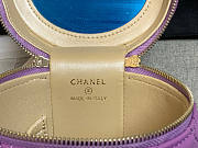Chanel Vanity Case Purple Size 11 x 11.5 x 9.5 cm - 3