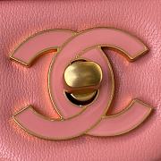 Chanel Lambskin Pink AS1792 Size 19 cm - 4