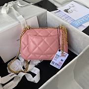 Chanel Lambskin Pink AS1792 Size 19 cm - 6