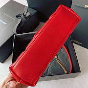 YSL Puffer Toy Bag Red Size 23 x 15.5 x 8.5 cm - 2