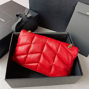 YSL Puffer Toy Bag Red Size 23 x 15.5 x 8.5 cm - 3