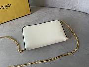 Fendi Flap Bag FF White Size 21.5 x 3 x 13 cm - 2