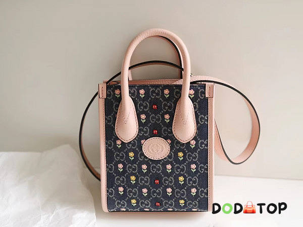 Gucci Mini Tote Bag With Interlocking G Size 16 x 20 x 7 cm - 1