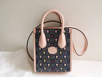 Gucci Mini Tote Bag With Interlocking G Size 16 x 20 x 7 cm