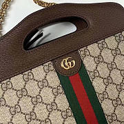 Gucci Ophidia Small Tote With Web Size 25.5 x 19 x 10 cm - 6