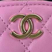 Chanel Vanity Case Pink Size 9.5 x 13 x 5.5 cm - 6