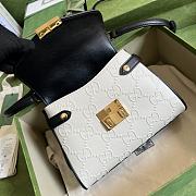 Gucci GG Shoulder Bag Black/White Size 28.5 x 19.5 x 10 cm - 4