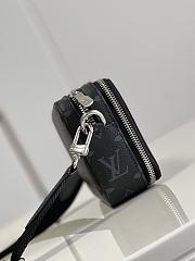 Louis Vuitton LV Monogram Eclipse Men Bag Size 18.5 x 11 x 6.5 cm - 6